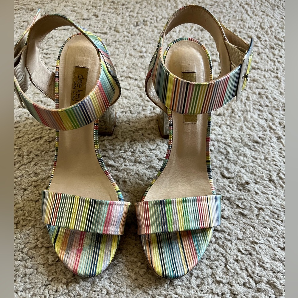 Women's Dee Keller Striped Heels